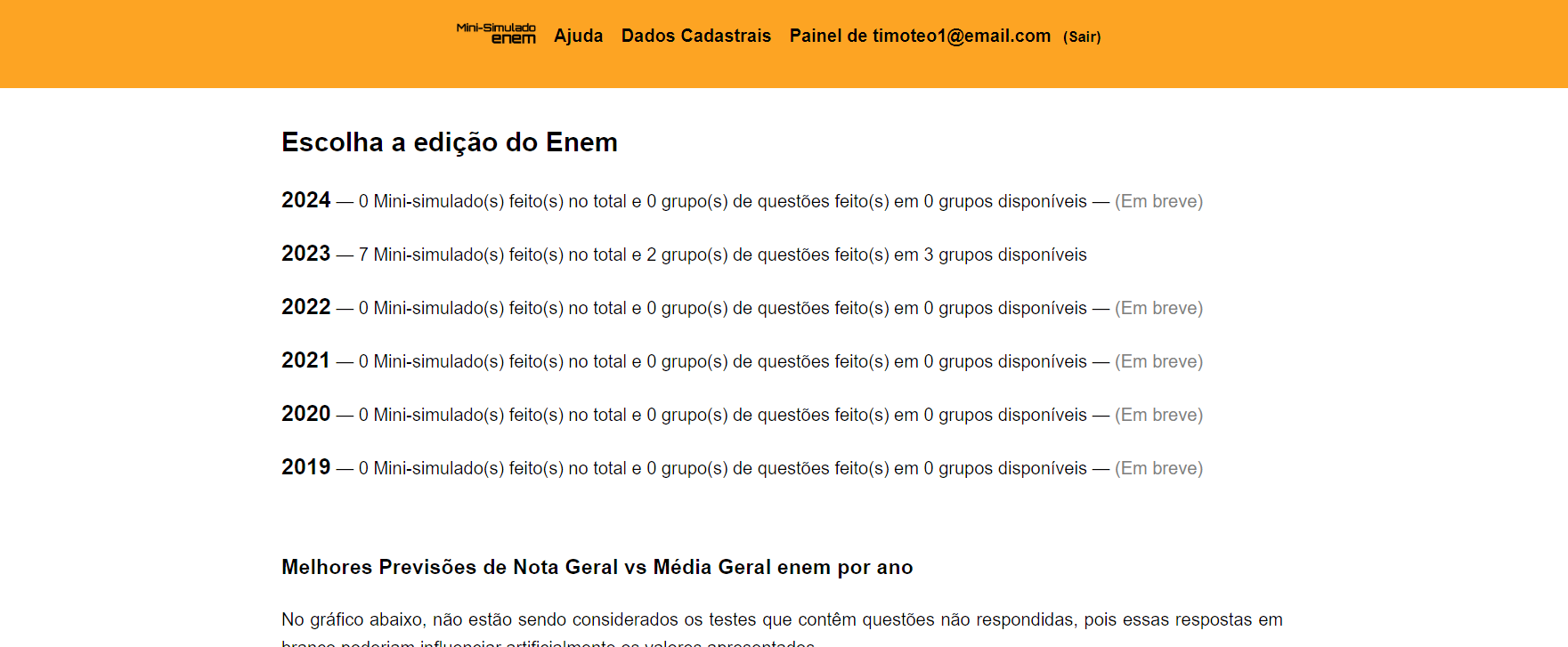 Mini-Simulado Enem